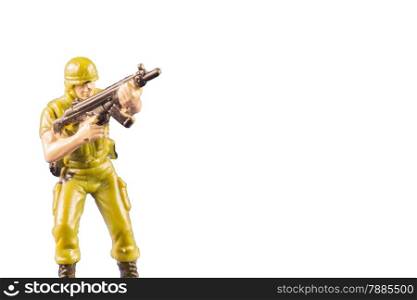 Toy soldiers of navy seals. Miniature of Soldiers