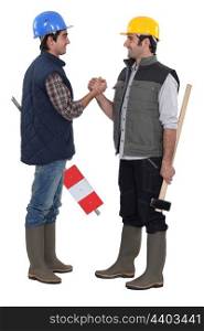 Tradesmen forming a pact