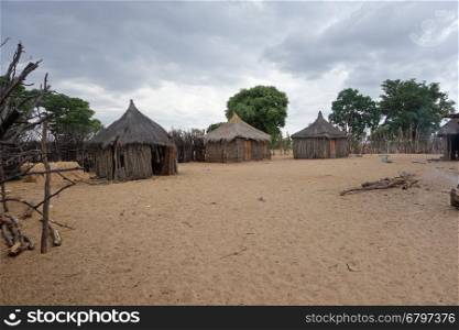 traditional african village