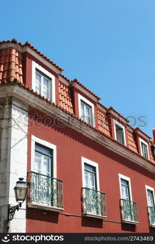 traditional and residential building in Lisbon&rsquo;s downtown