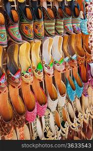 traditional Arabic shoes in east souk