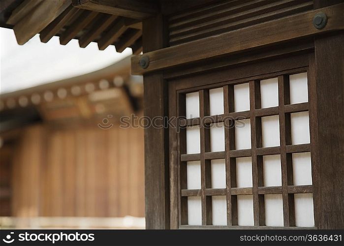 Traditional Architecture at Shitaya Jinja Shinto Shrine