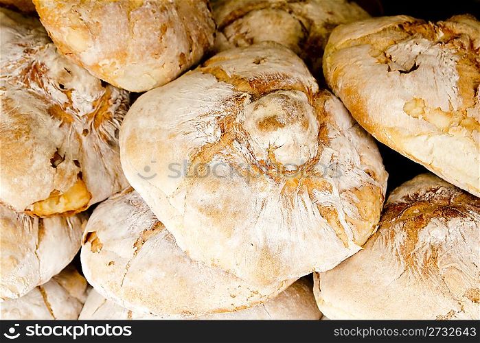 traditional bread from Mediterranean spain cereal food