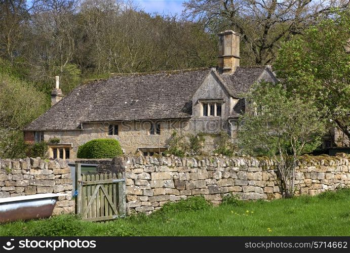 Traditional Cotswold house, Gloucestershire, England.