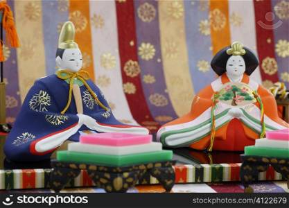 Traditional Japanese figurines