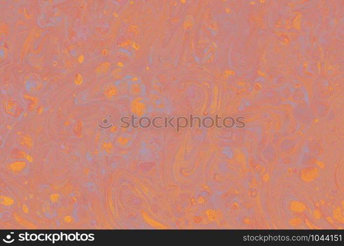 Traditional Ottoman Turkish abstract marbling art patterns as background