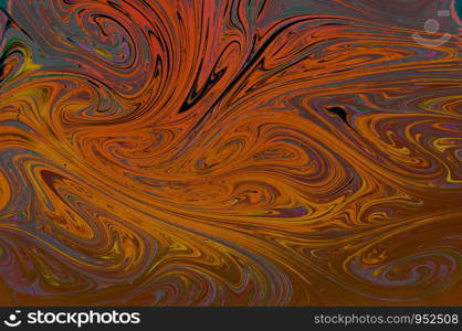 Traditional Ottoman Turkish abstract marbling art patterns as background