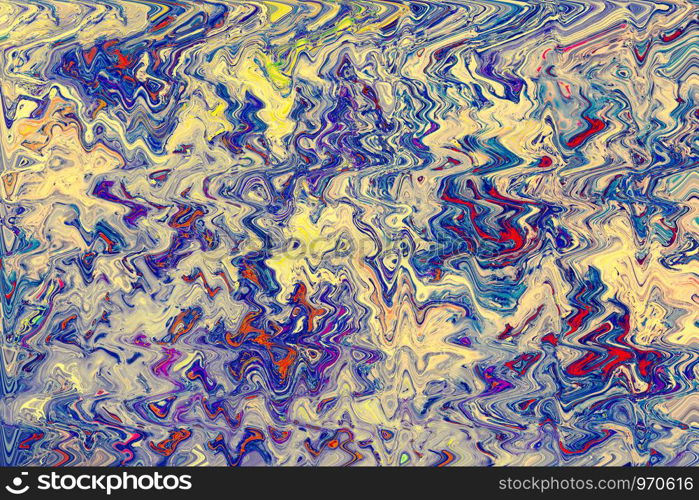 Traditional Ottoman Turkish abstract marbling art patterns as background