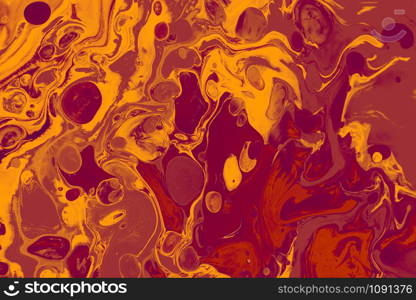 Traditional Ottoman Turkish marbling art patterns as abstract background