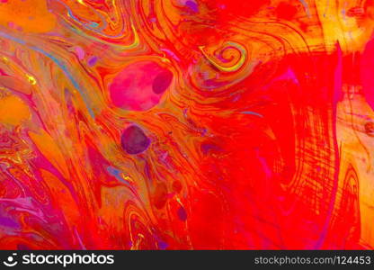 Traditional Ottoman Turkish marbling art patterns as abstract background