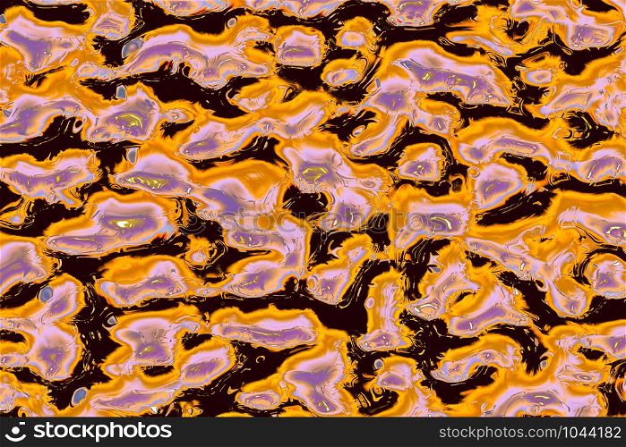 Traditional Ottoman Turkish marbling art patterns as abstract colorful background