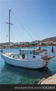 Traditional Turkish boat, Datca, Turkey