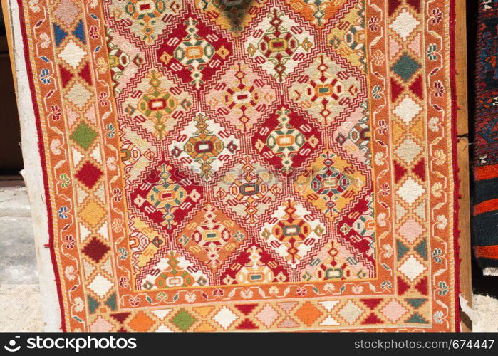 Traditional Turkish hand made carpet and rugs