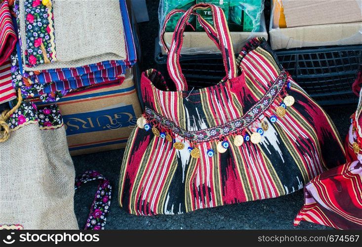 Traditional turkish handmade bag