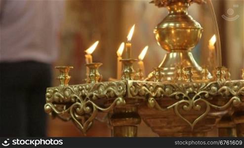 Traditional Wedding Ceremony in Russian Christian Orthodox Church