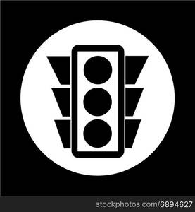 Traffic light icon