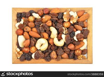 Trail mix in frame