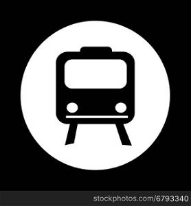 Train icon illustration design