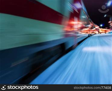 Train in motion abstraction