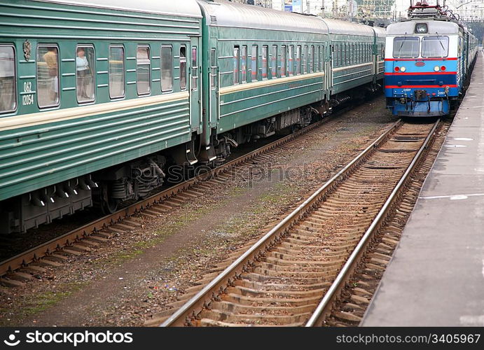 train`s arrival