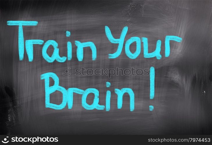 Train Your Brain Concept