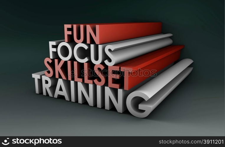 Training Course Focus on Skillset in 3d. Training