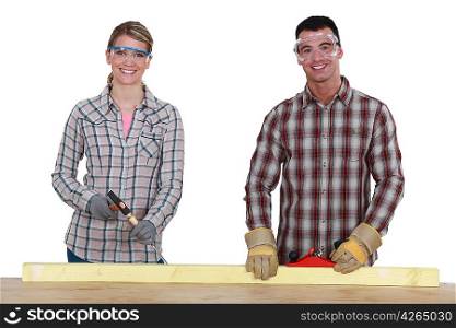 Training in carpentry