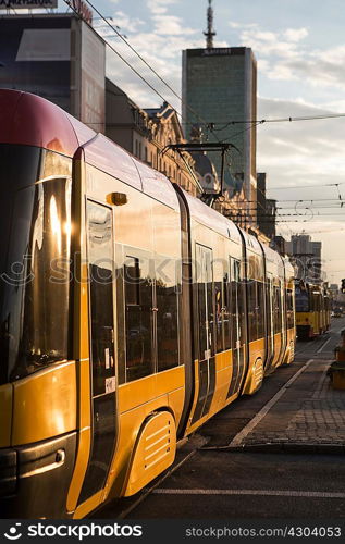 Tram, Warsaw, Poland