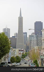 Transamerica Pyramid San Francisco designed by William Pereira