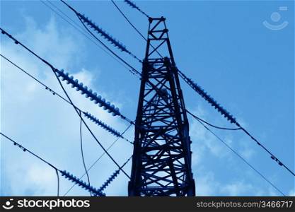 Transmission power line voltage energy