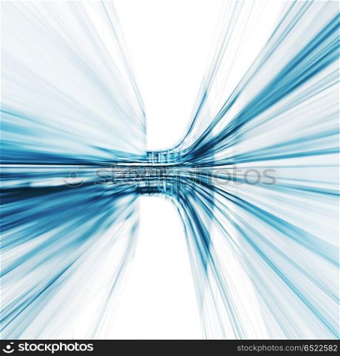 Transparent abstract 3d rendering. Abstract architecture. Concept view background 3D rendering. Transparent abstract 3d rendering