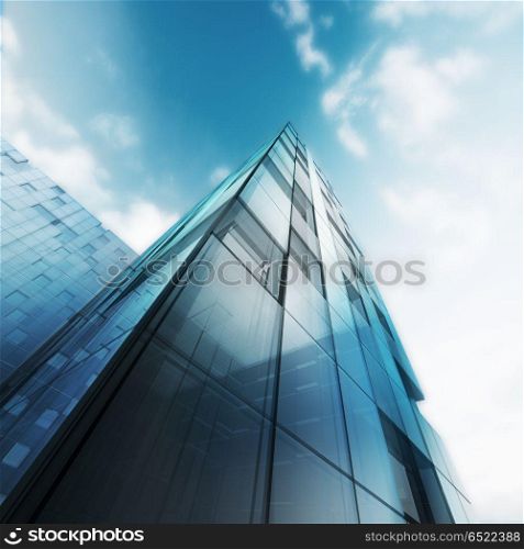 Transparent abstract building 3d rendering. Transparent abstract building. design and 3d rendering model my own. Transparent abstract building 3d rendering