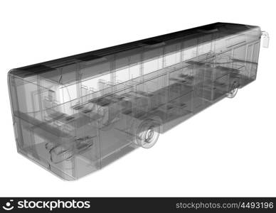 transparent isolated bus image