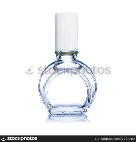 transparent perfume bottle