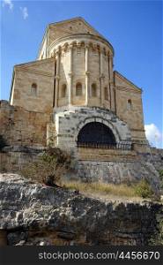 Trasfiguration church on the top of Tavor mount in Israel
