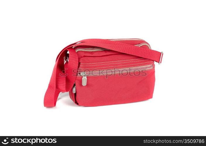 travel bag on a white background