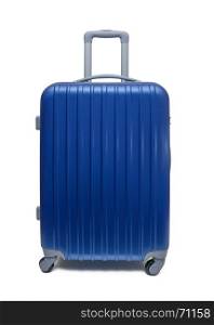 travel suitcase with clipping path