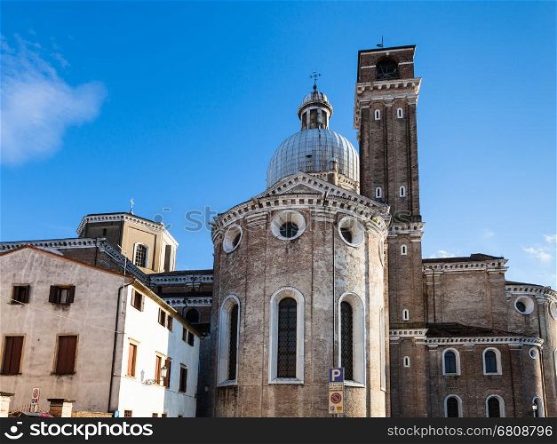 travel to Italy - towers of Padua Cathedral in Padua city