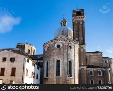travel to Italy - towers of Padua Cathedral in Padua city