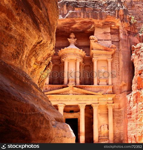 Treasury in Petra (Al Khazneh), Jordan