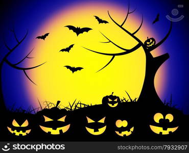 Tree Halloween Meaning Trick Or Treat And Haunting Ghost
