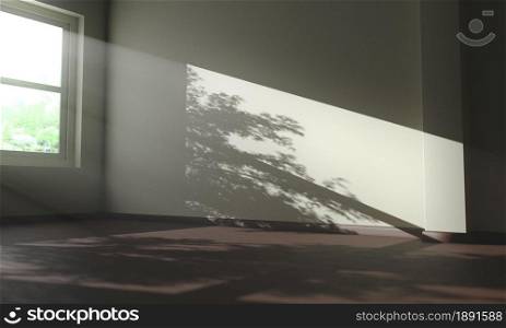 tree shadows inside a house. Resolution and high quality beautiful photo. tree shadows inside a house. High quality and resolution beautiful photo concept