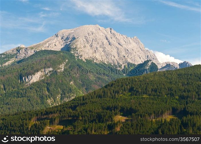 Treeless Peak of the Bavarian Alps, Germany