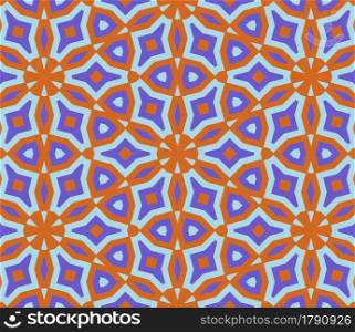 trendy artistic moroccan seamless pattern