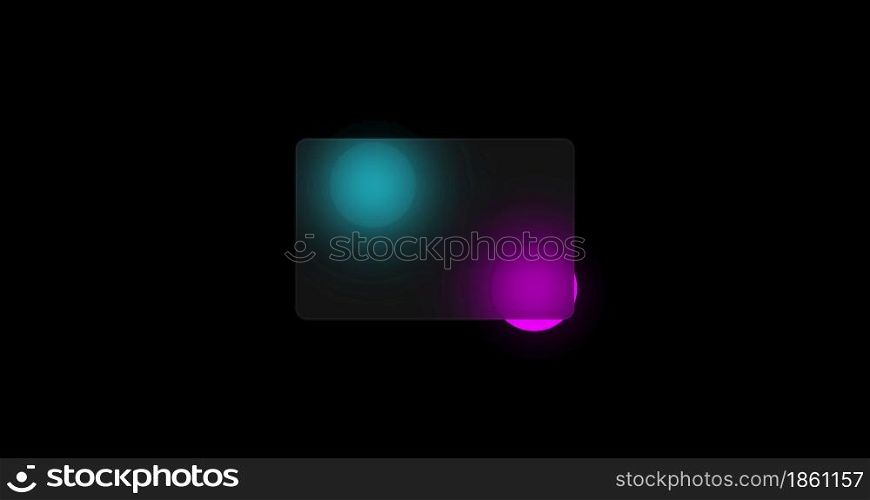 Trendy glassmorphism motion graphic background with place for text. Colorful abstract shape animation. 4k vertical or horizontal looped video.. Trendy glassmorphism motion graphic background with place for text. Colorful abstract shape animation. 4k vertical or horizontal looped video