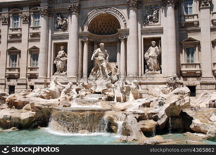 Trevi Fountain, daytime, Rome
