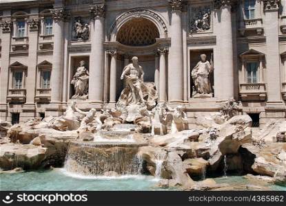 Trevi Fountain, daytime, Rome