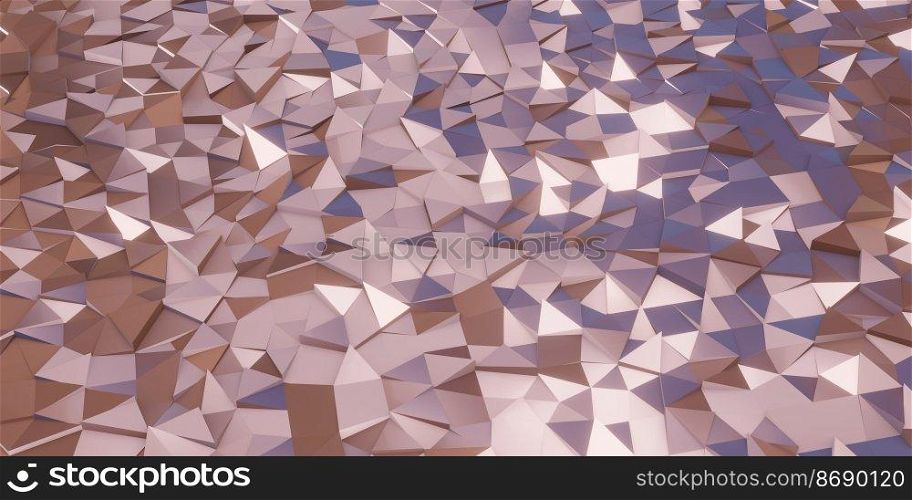 Triangle abstract background. Pink background, 3d rendering. Stock illustration.. Triangle abstract background. Pink background, 3d rendering.