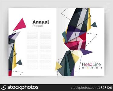 Triangle abstract background. Triangle abstract background. illustration