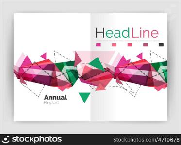 Triangle abstract background. Triangle abstract background. illustration